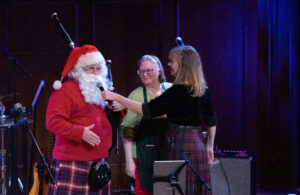 Santa, Kateri and Mitzi